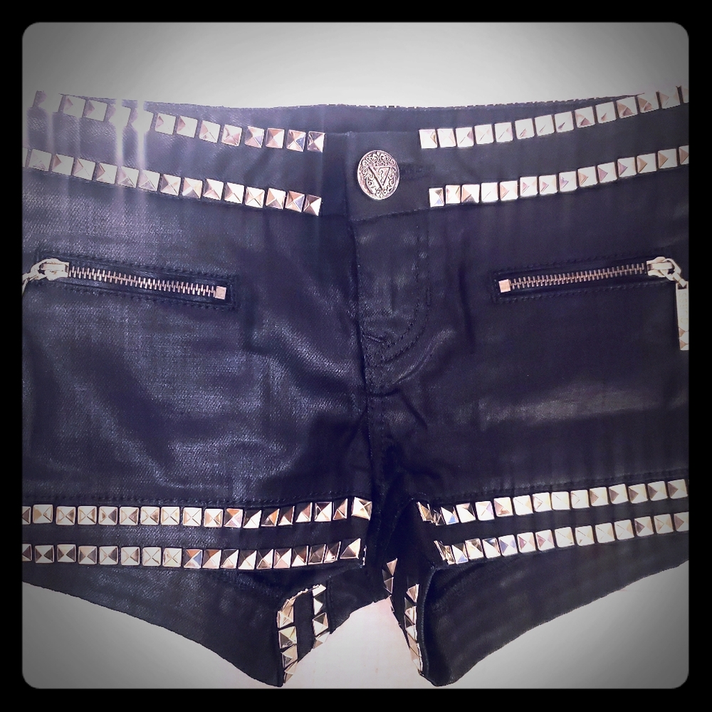 Leather Guess Shorts